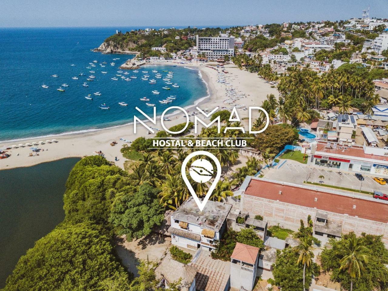 Nomad Beach House Hotell Puerto Escondido  Exteriör bild